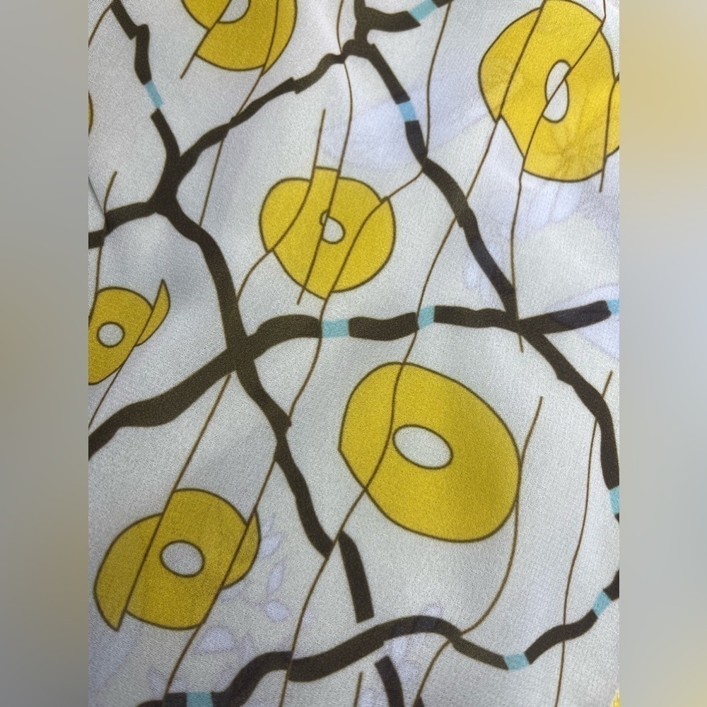 Elegant Bohemian Floral Tropical Print Long Sleeve Maxi Swimsuit Coverup Kimono - Picture 6 of 13